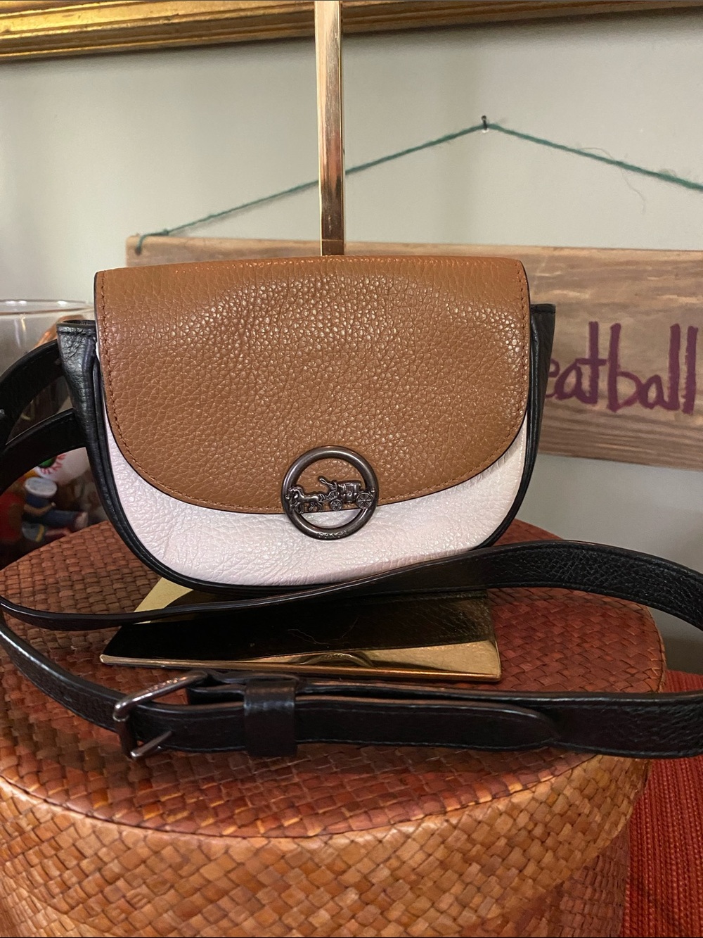Coach Jade Mini Belt Sling Bag in Colorblock - Picture 2 of 10